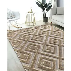 GENERICO - ALFOMBRAS GRUESAS TIPO JACQUARDS ANTIDESLIZANTES DE ALGODON