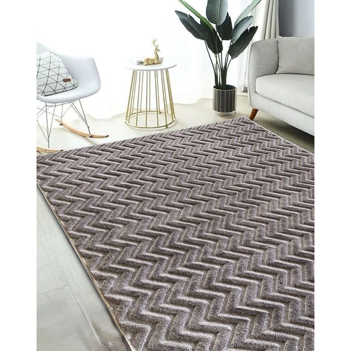 GENERICO - ALFOMBRAS GRUESAS TIPO JACQUARDS ANTIDESLIZANTES DE ALGODON