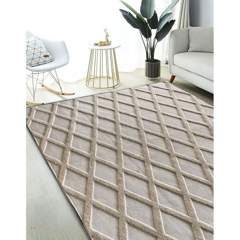 GENERICO - ALFOMBRAS GRUESAS TIPO JACQUARDS ANTIDESLIZANTES DE ALGODON