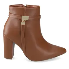 VIZZANO - Botines Mujer Taco Cuadrado 10 cm Camel
