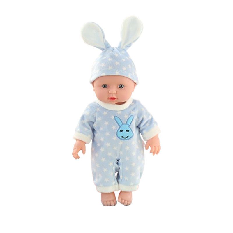 DANWEILE - Muñeca de goma suave de simulación para niños de 30 cm