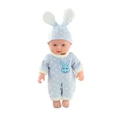 DANWEILE - Muñeca de goma suave de simulación para niños de 30 cm
