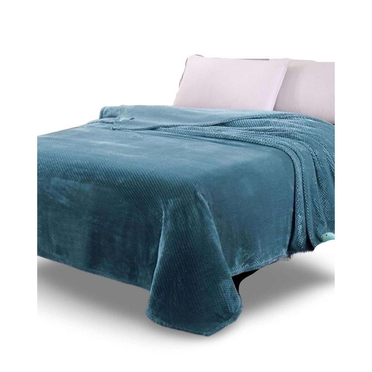 GENERICO - MANTAS PLUHS CELESTE  2 PLAZAS R2