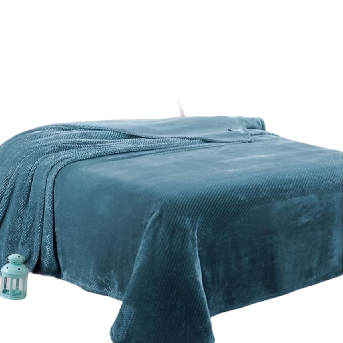 GENERICO - MANTAS PLUHS CELESTE  2 PLAZAS R2