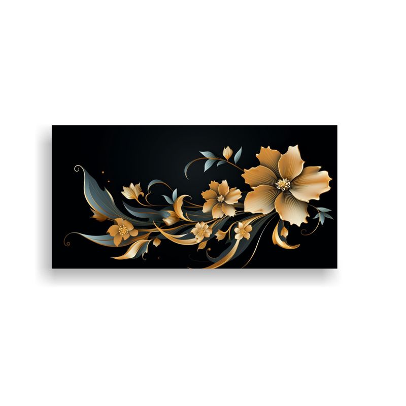GENERICO - Pinturas Decorativas Arte Vanguardia Adorno Art3D 100x50 Cm
