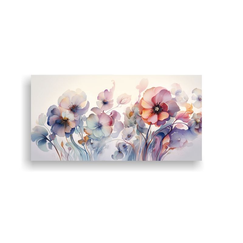 GENERICO - Cuadro Floral Mágico Estilo Místico Hermosa 60x30 Cm