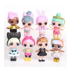 DANWEILE - Set 8 de lol surprise muñecas sorpresa multicolor
