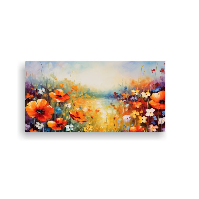 GENERICO - Campo Cautivador De Pinturas Decorativas En 60x30 Cm