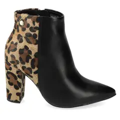 VIZZANO - Botines Mujer Taco Cuadrado 10 cm Animal Print