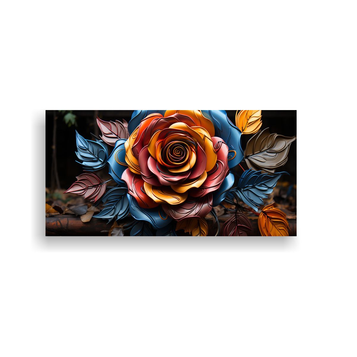 GENERICO - Cuadros Decorativos De Majestuosos Soles Desafío 100x50 Cm