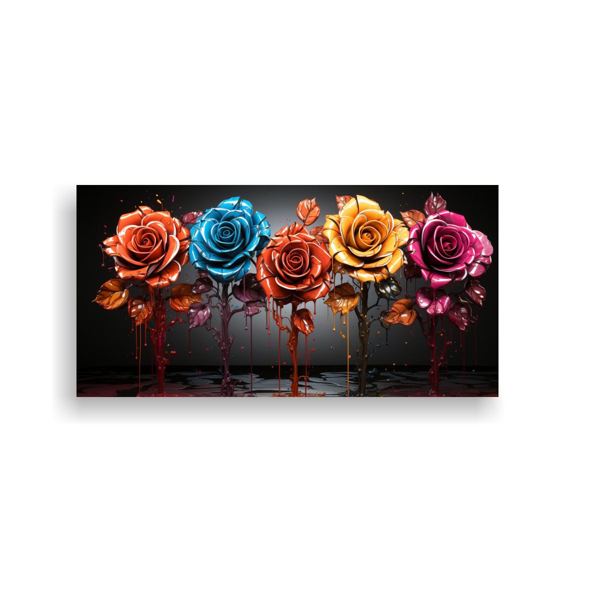 GENERICO - Cuadros De Decoración Para Cocina Salud 80x40 Cm