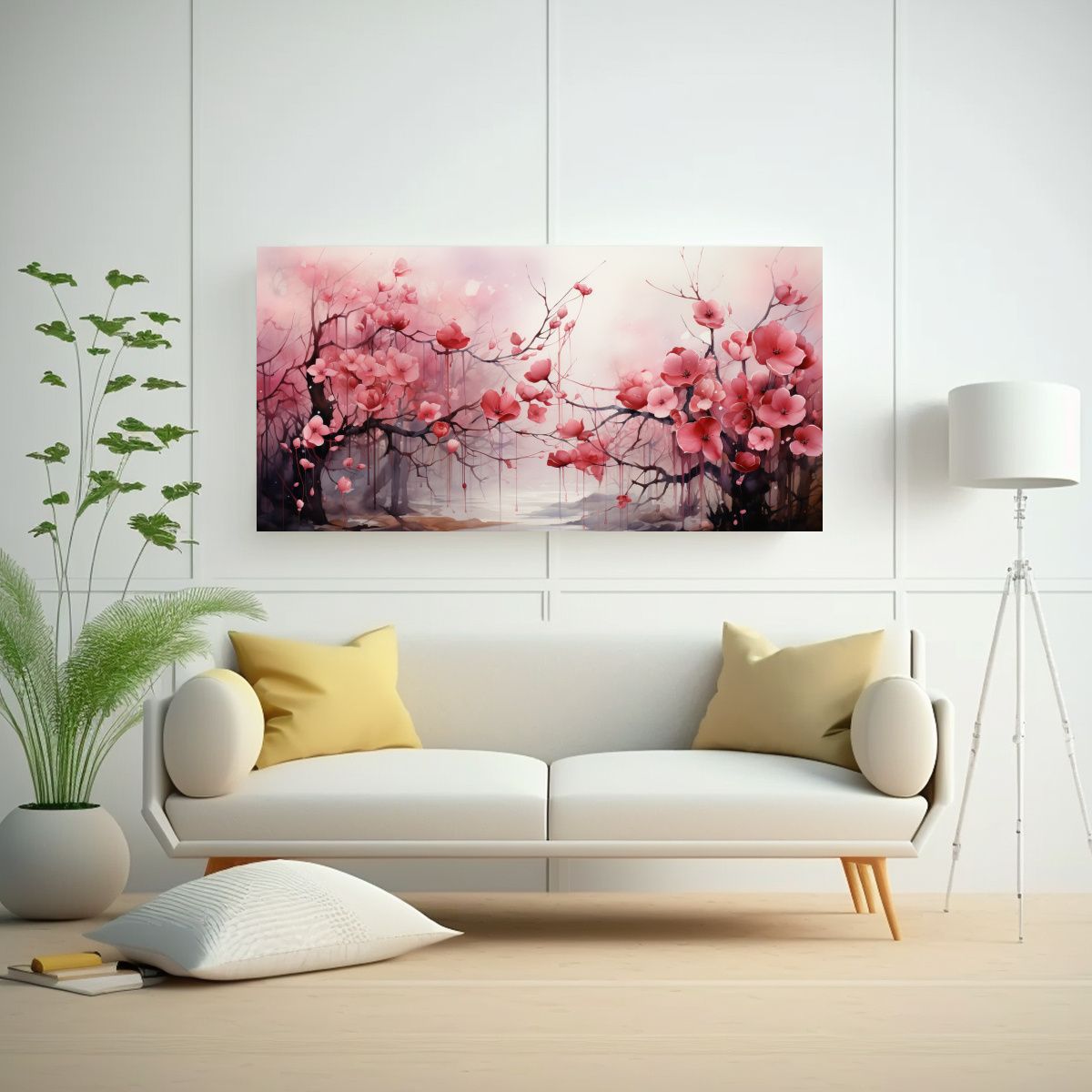GENERICO - Pintura Pared Fotografía Exuberantes Envolventes 80x40 Cm