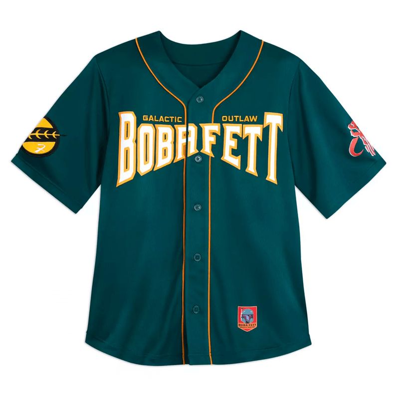 STAR WARS - Boba Fett Baseball Shirt for Adults  Star Wars