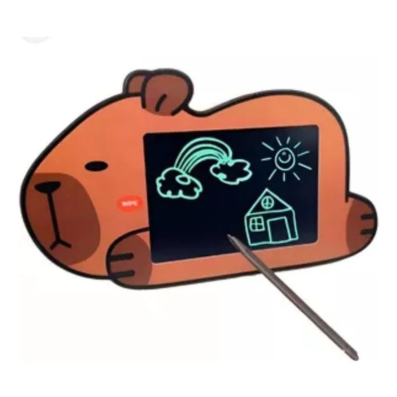 GENERICO - Pizarra Mágica Para Niños Pantalla Led Diseño De Capibara