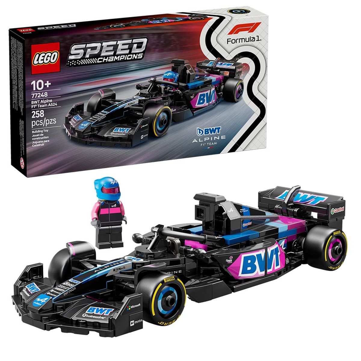 LEGO - LEGO Auto de Carreras BWT Alpine F1 Team A524 - 77248