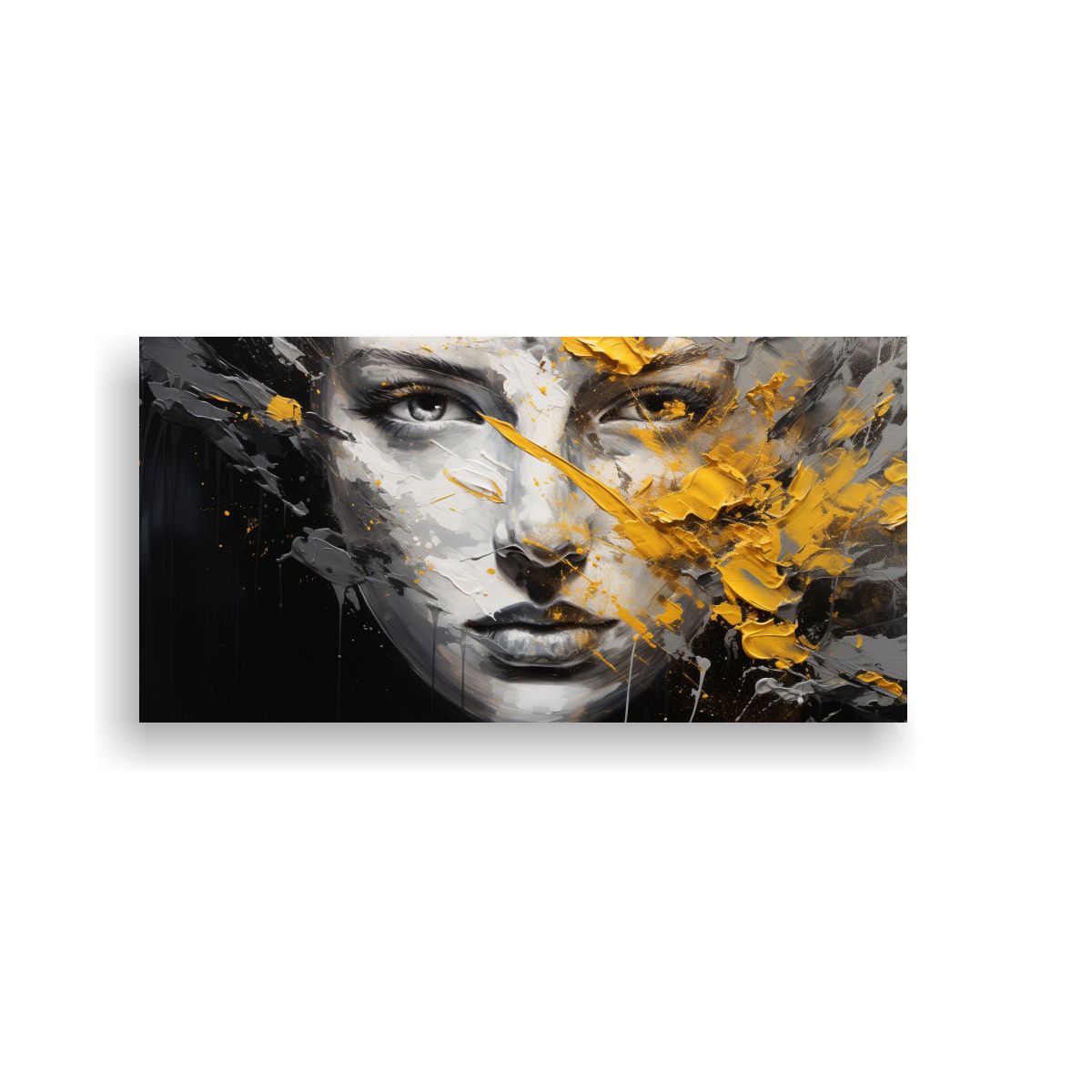 GENERICO - Pinturas Decorativas De Canva Acuarela Con 100x50 Cm