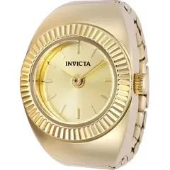 INVICTA - Reloj tipo anillo Mini 48947 Dorado Mujer
