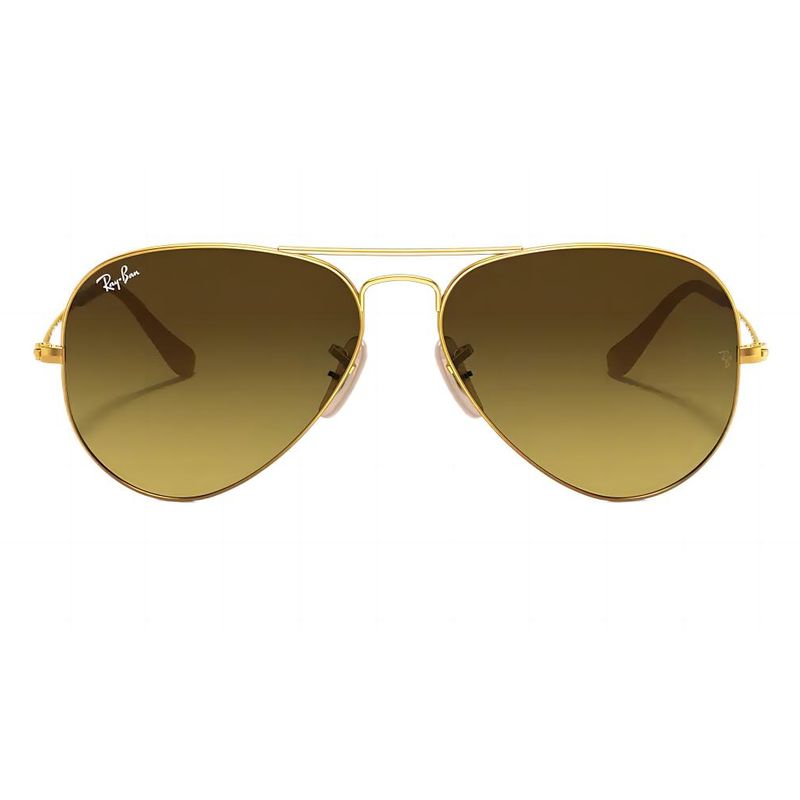 RAY BAN - Lentes de Sol RB3025 Aviator Dorado Marrón