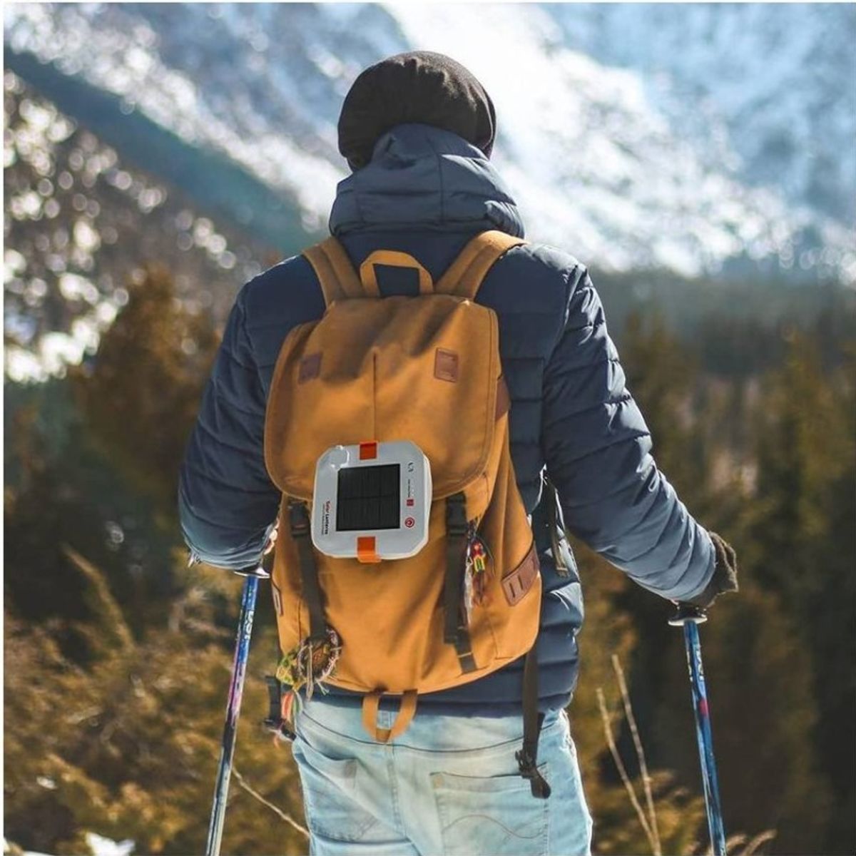 PUREPOWER - Linterna solar inflable impermeable - Blanco