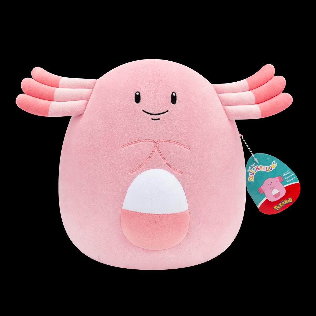 SQUISHMALLOWS - Peluche Pokémon Chansey 25 Cm Squishmallows