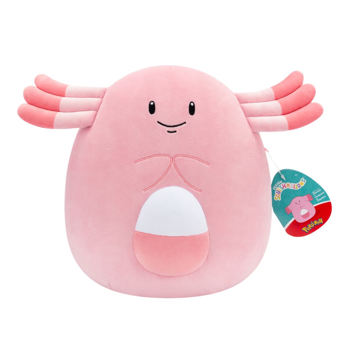 SQUISHMALLOWS - Peluche Pokémon Chansey 25 Cm Squishmallows