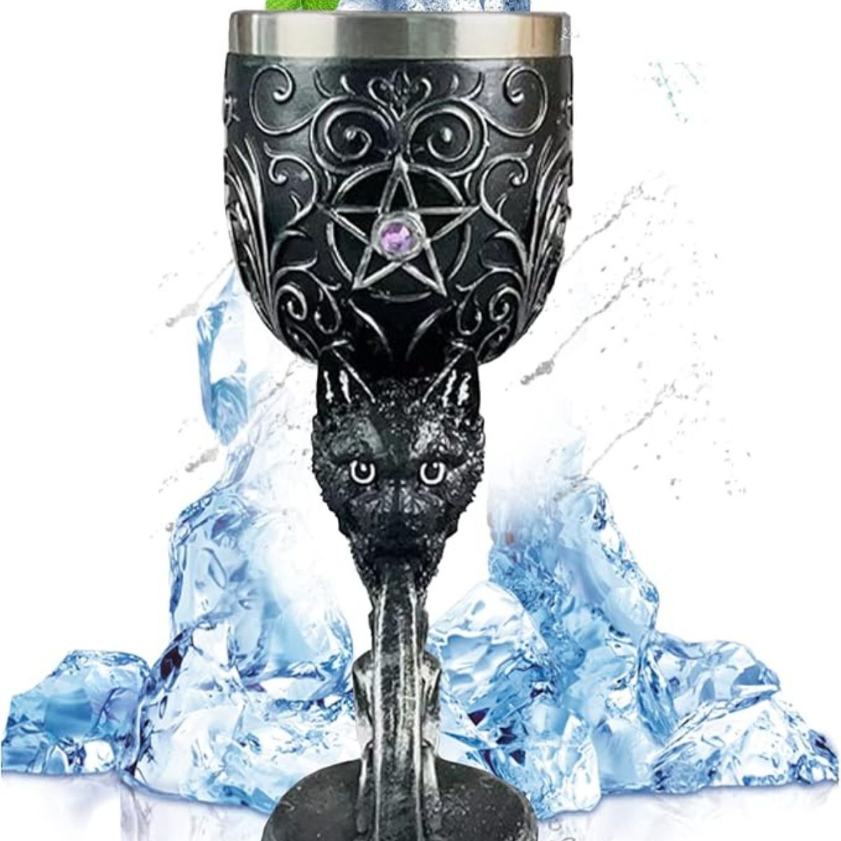 GENERICO - Copa Medieval Gato Negro