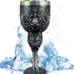 GENERICO - Copa Medieval Gato Negro