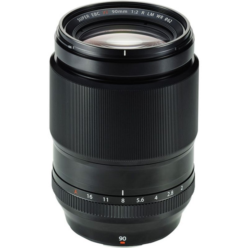 FUJIFILM - Fujifilm XF 90mm f/2 R LM WR Lente - Negro