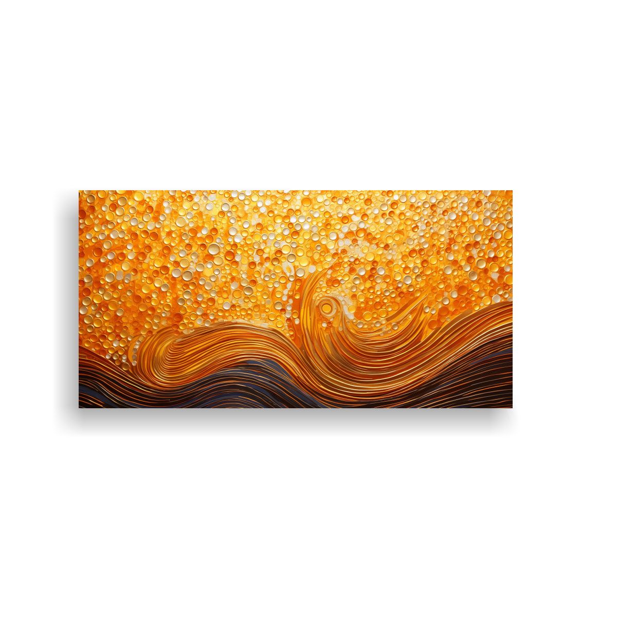 GENERICO - Pinturas Arte Tonos Para Oficina En Estilo 60x30 Cm