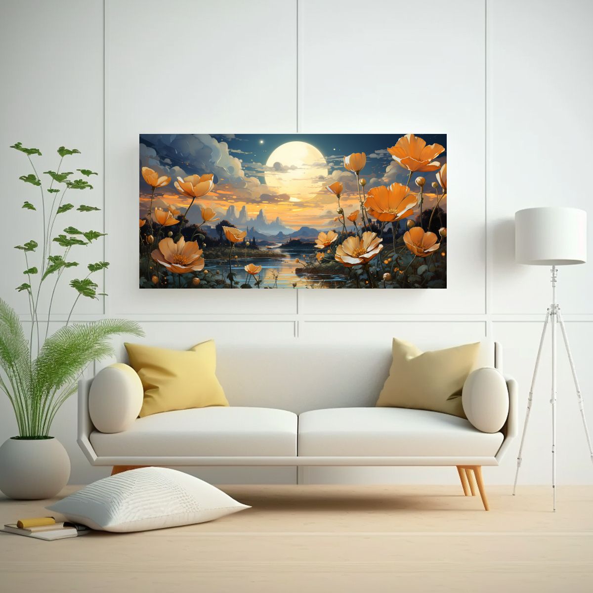 GENERICO - Cuadros De Decoración De Alta Calidad Con 80x40 Cm