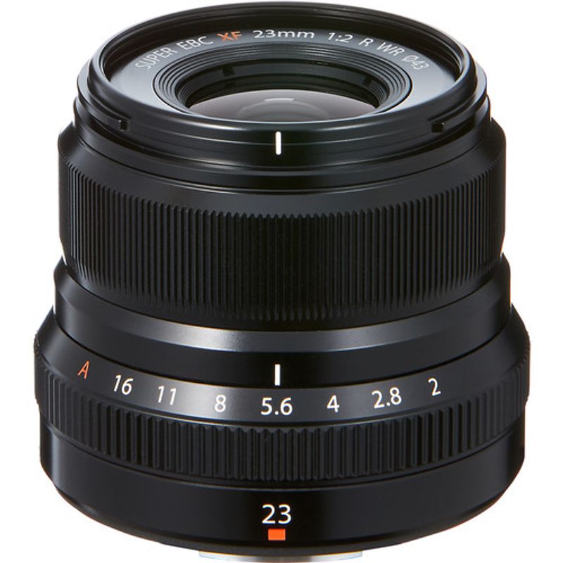 FUJIFILM - Fujifilm XF 23mm f/2 R WR Lente - Negro