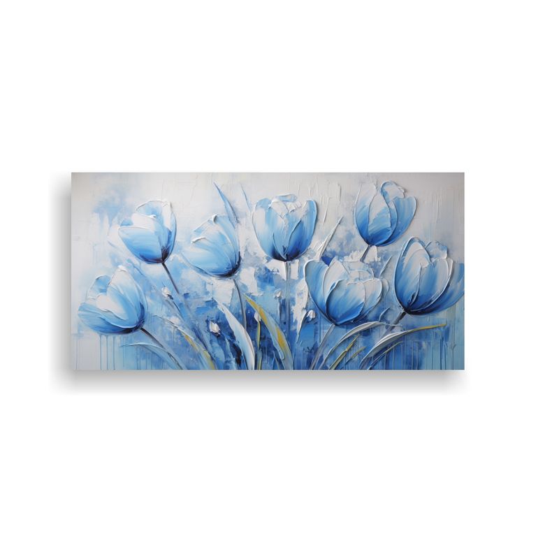 GENERICO - Lienzo De Tela Con Finas Líneas únicas De 80x40 Cm