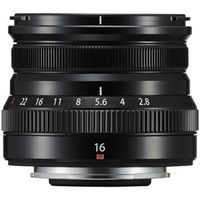 XF 16mm f28 R WR Lente - Negro