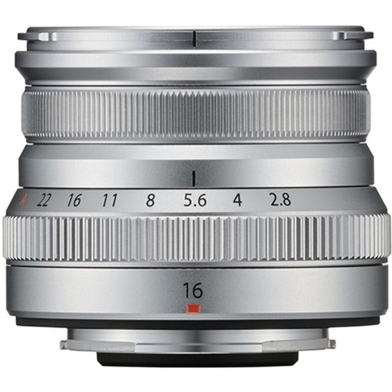FUJIFILM - Fujinon XF 16mm f/2.8 R WR Lente - Plata