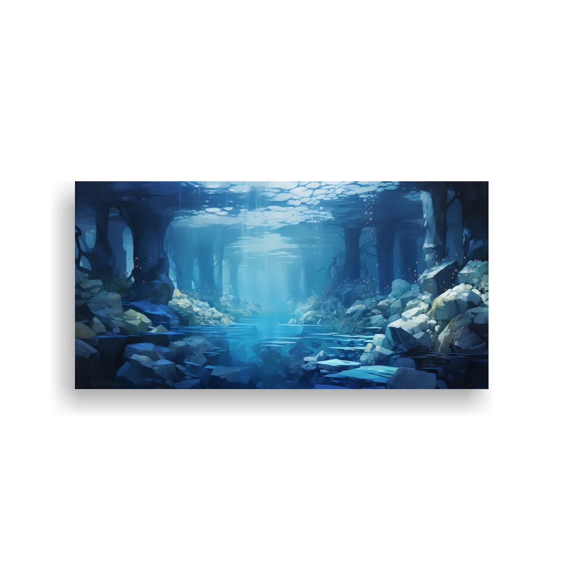 GENERICO - Pinturas Decorativas De La Belleza Enigmática De 100x50 Cm