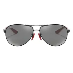 RAY BAN - Lentes de Sol Ferrari RB8313M Plata.