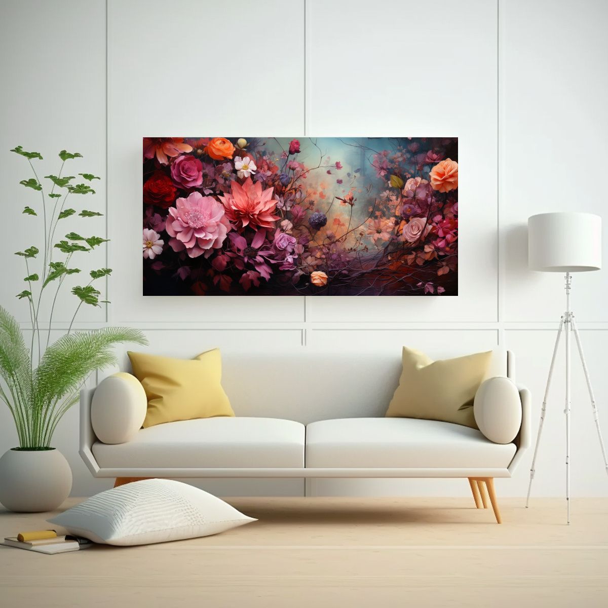 GENERICO - Cuadro Decorativo Lienzo Perspectiva De 100x50 Cm