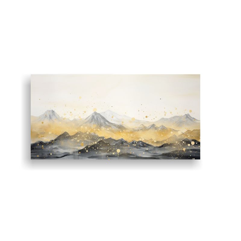GENERICO - Cuadro Decoración Montaña Con Estilo Elegante Y 100x50 Cm