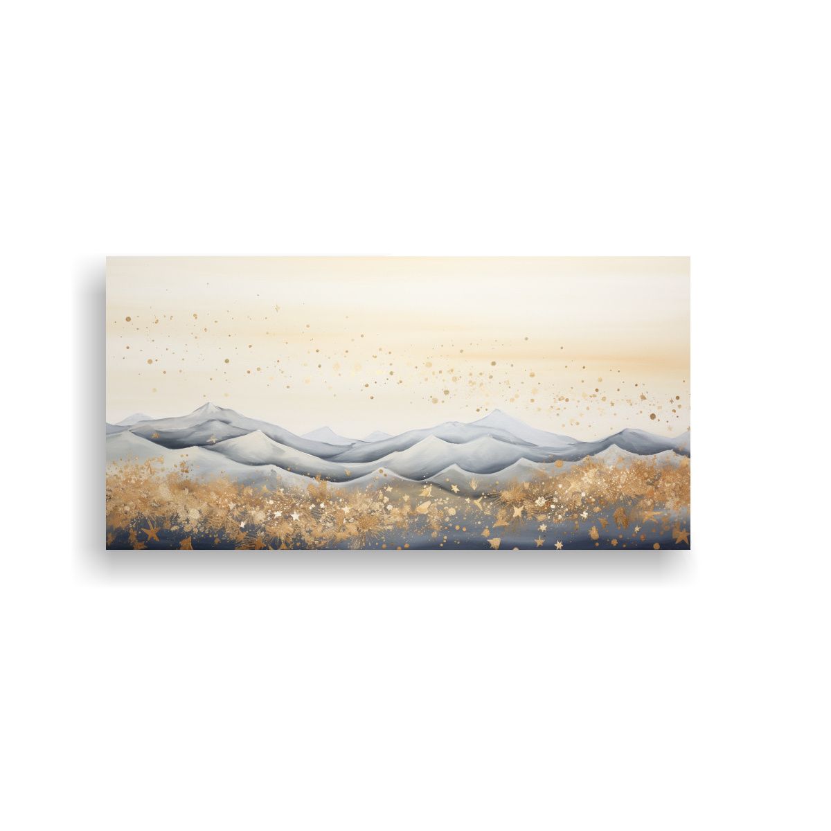 GENERICO - Paisaje De Montaña Con Estilo Elegante 80x40 Cm