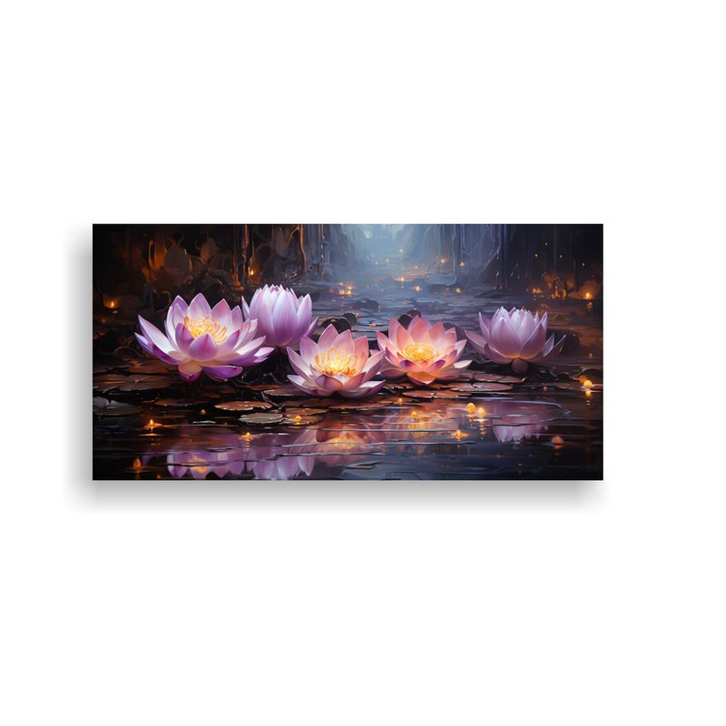 GENERICO - Cuadro Vintage De Lienzo Belleza A Magic Black 80x40 Cm