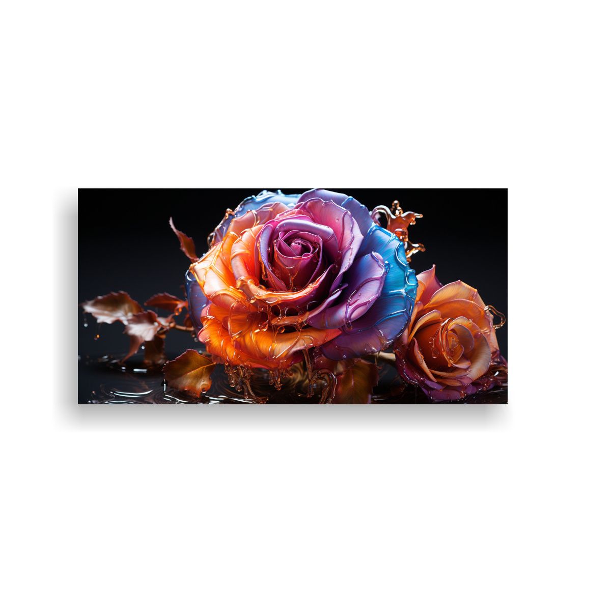 GENERICO - Pinturas Decorativas De Líneas Finas Alegres Con 100x50 Cm