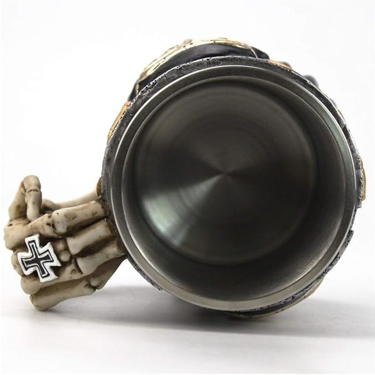 GENERICO - Jarra Punk Cráneo Soldado Alemán