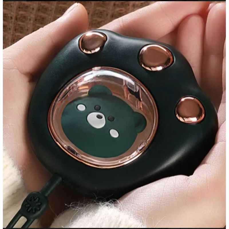 GENERICO - Calentador mano portatil usb  electrico guatero bolsillo Verde