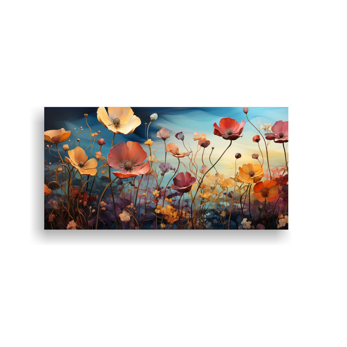 GENERICO - Pintura Decorativa Minimalista Estilo Paul Klee 100x50 Cm