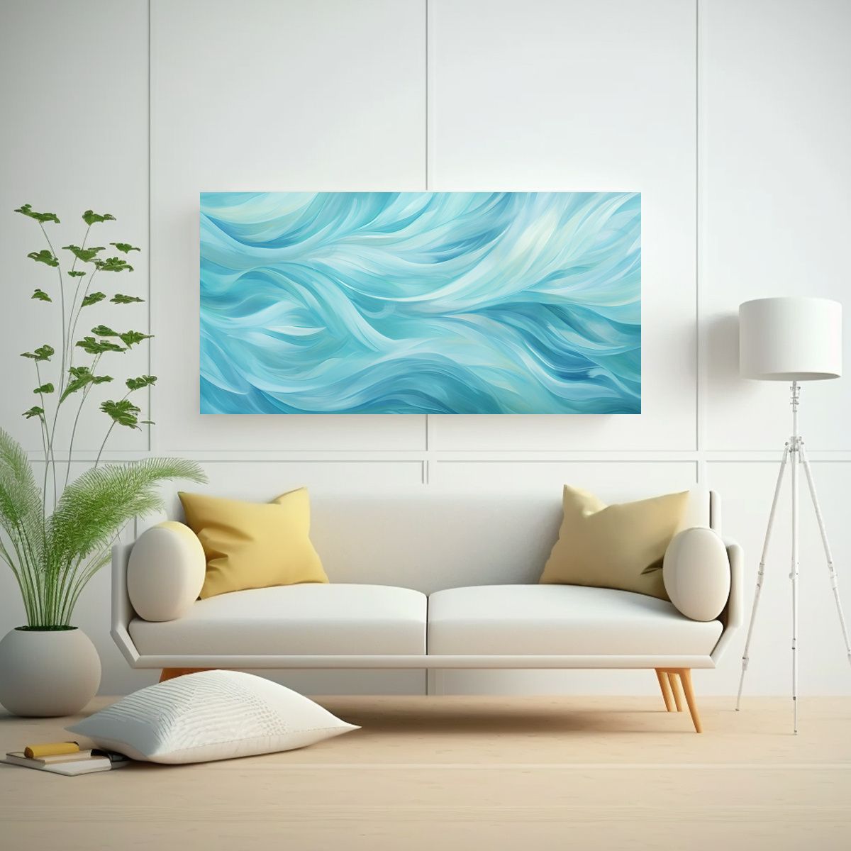 GENERICO - Pinturas Decorativas Exclusivas Con Patrones 60x30 Cm