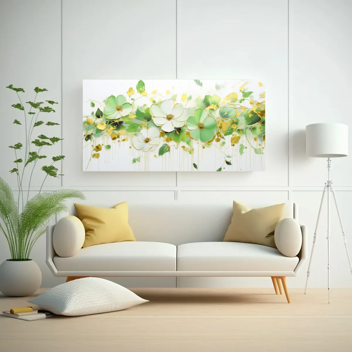 GENERICO - Cuadro Tema Regalo Pintura Acrílica Sin 100x50 Cm