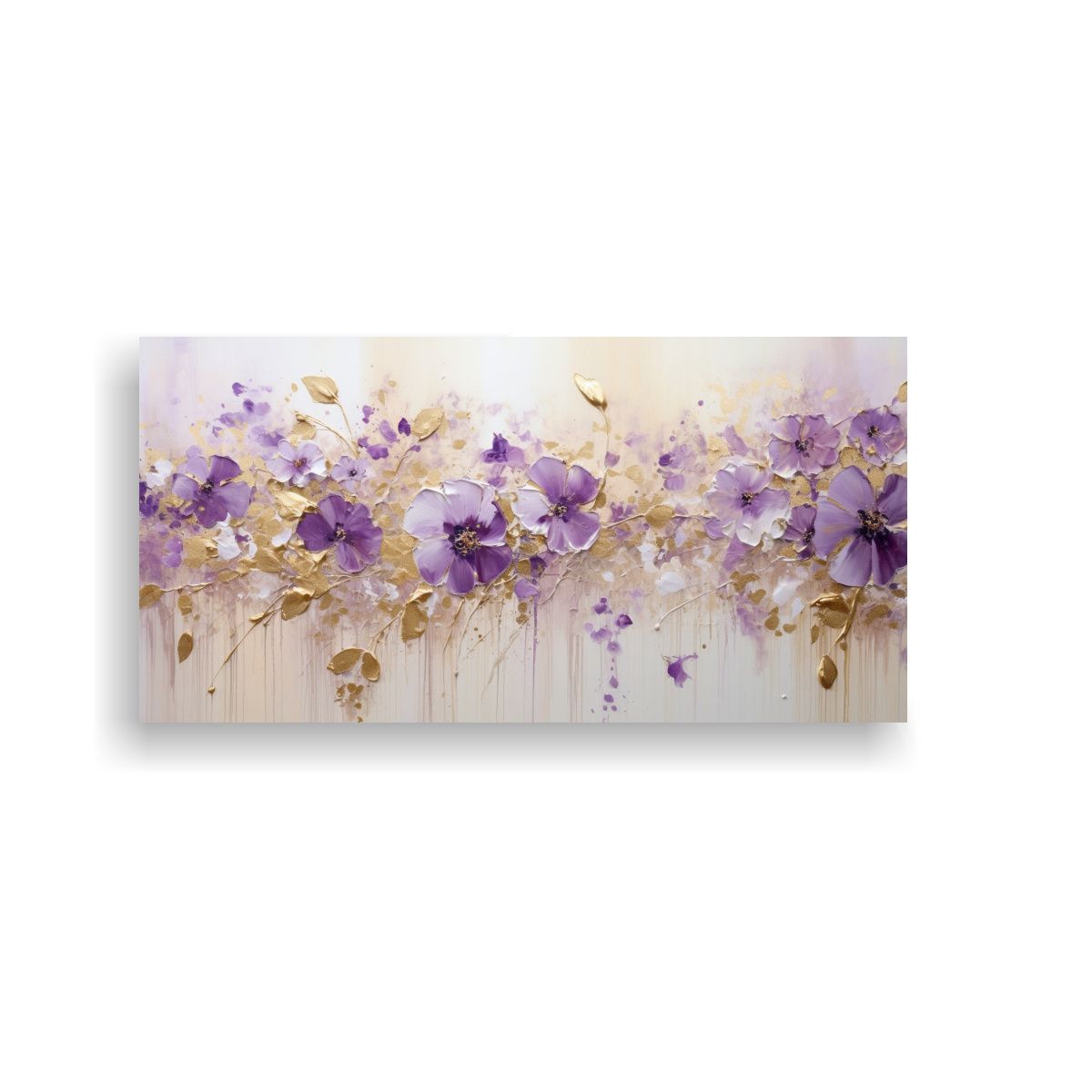 GENERICO - Pintura En Lienzo Vida Estampada En Tela 60x30 Cm