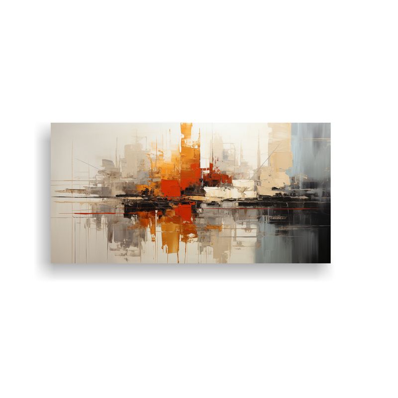 GENERICO - Pintura Abstracta De Alta Calidad Para 60x30 Cm