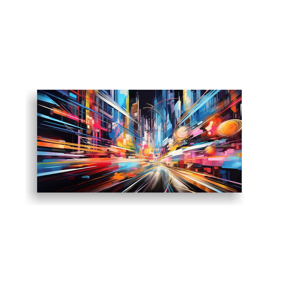 GENERICO - Cuadros Decorativos Con Patrones Abstractos Y 100x50 Cm