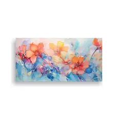 GENERICO - Cuadro Movimiento Impacto Visual Representación 80x40 Cm